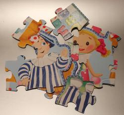 Andy Pandy puzzle játék