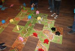 Óriás Carcassonne - ezt is kipróbálhatod a Játékfesztiválon